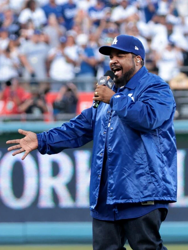 Ice Cube Dodgers Coach Jacket