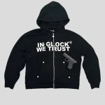 In Glock We Trust Zip-Up Hoodie