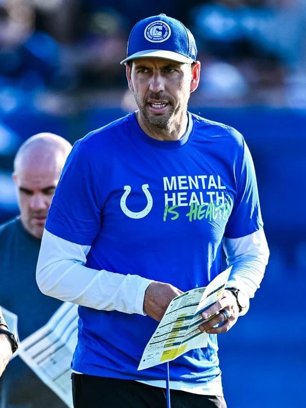 Indianapolis Colts Kicking The Stigma Blue T-shirt