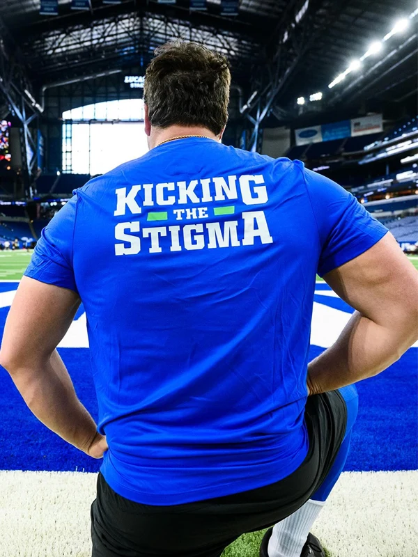 Indianapolis Colts Mental Health Blue T-Shirt