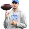 Jared Goff Detroit Lions Grey Hoodie