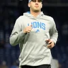 Jared Goff Detroit Lions Hoodie Grey