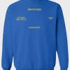 Kanye West Jesus Is King Sweatshirt Blue