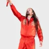 Korn x Adidas Jonathan Davis Red Tracksuit