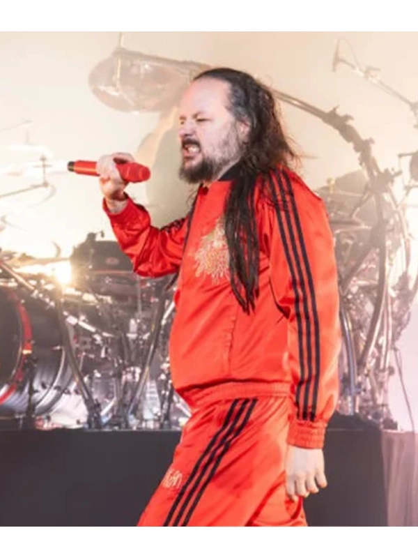 Korn x Adidas Jonathan Davis Tracksuit Red