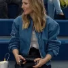 Kristen Bell Nobody Wants This Denim Bomber Jacket