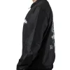 Kublai Khan Rust and Die Coach Jacket Black