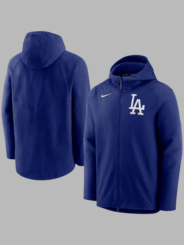 LA Dodgers Zip-Up Hoodie Jacket