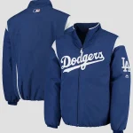 Los Angeles Dodgers On-Field Full-Zip Jacket