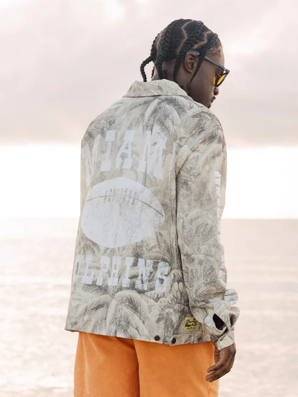 Miami Dolphins x Duvin Palm Camo Jacket