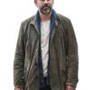 Murder in a Small Town Karl Alberg Green Suede Jacket