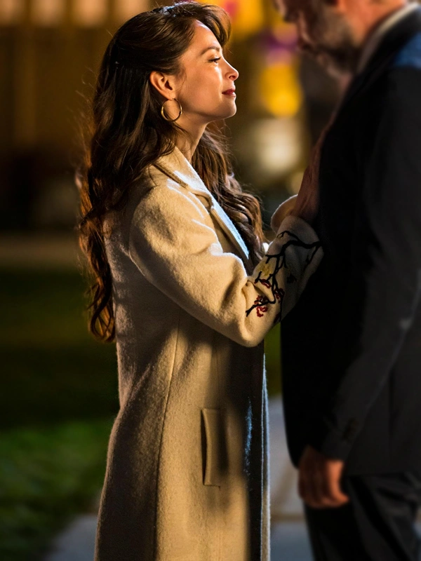 Murder in a Small Town Kristin Kreuk White Coat