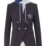 NFL x Veronica Beard Dallas Cowboys Dickey Jacket