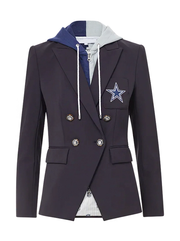 NFL x Veronica Beard Dallas Cowboys Dickey Jacket