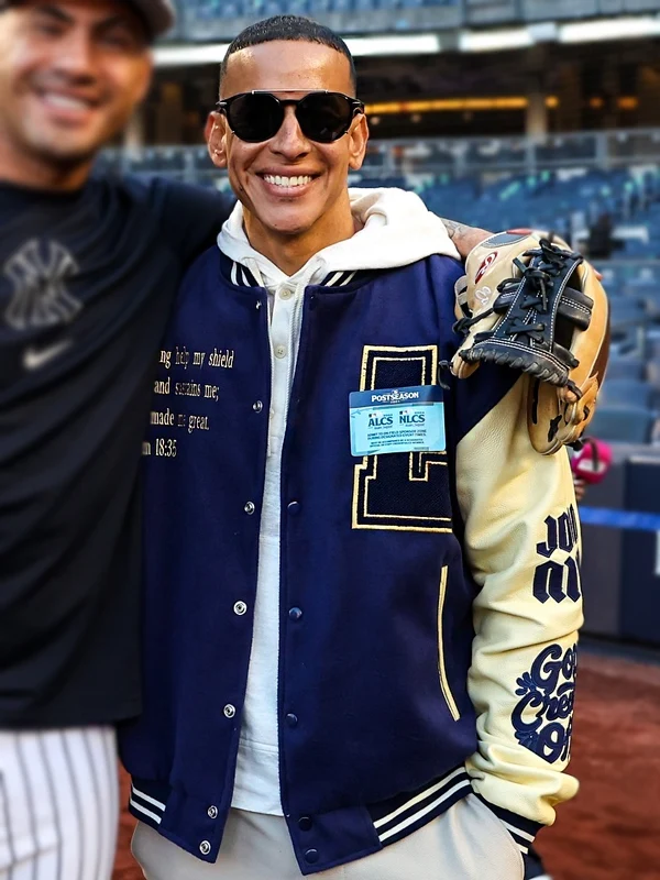 NY Yankees Daddy Yankee Varsity Jacket