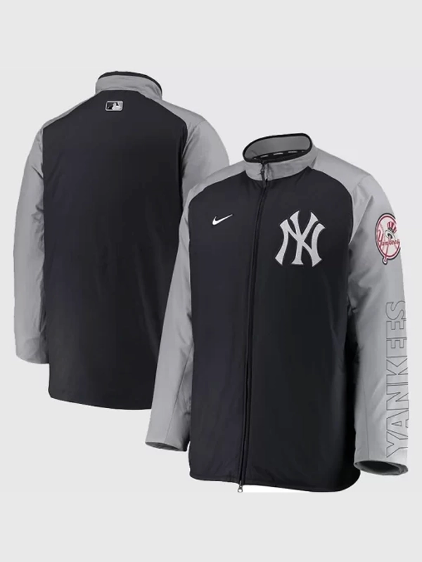 Navy New York Yankees Dugout Jacket