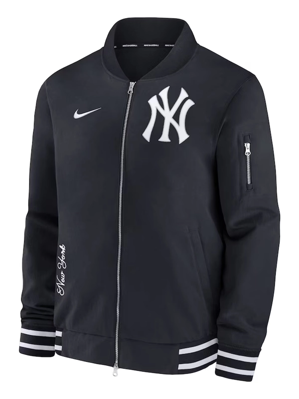 New York Yankees Black Bomber Jacket