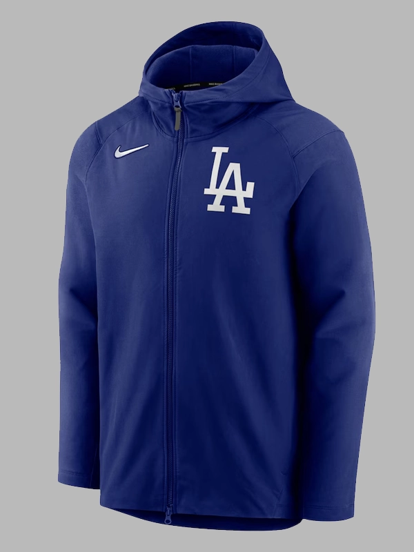 Nike Dodgers Zip-Up Hoodie Jacket