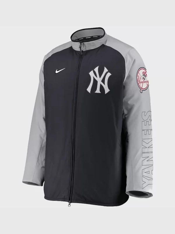 Nike Navy New York Yankees Authentic Collection Dugout Full-Zip Jacket