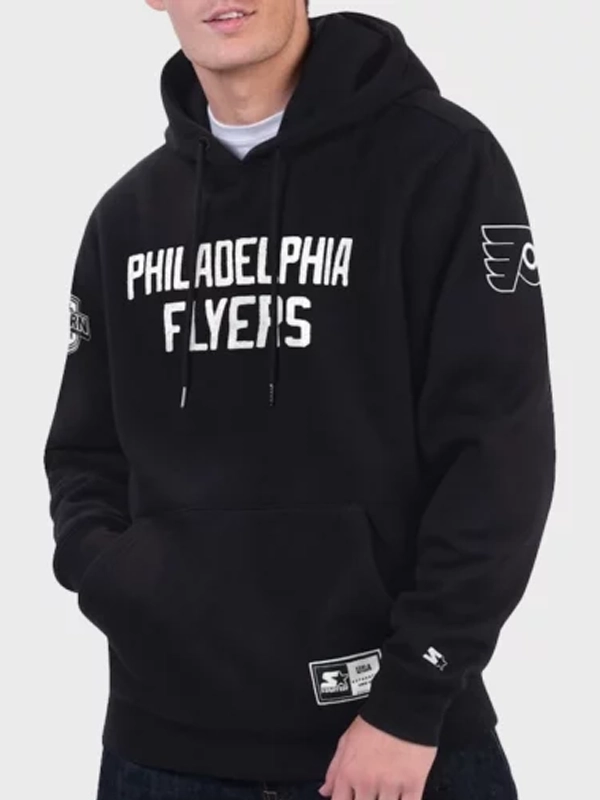 Philadelphia Flyers Starter x NHL Black Ice Hoodie