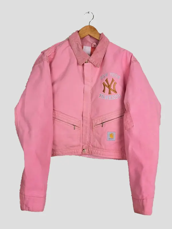 Pink carhartt jacket for women hotsell