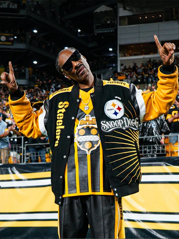 Pittsburg Steelers Snoop Dogg Bomber Jacket