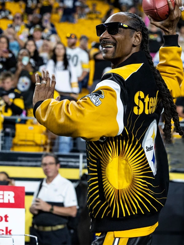 Áo khoác Snoop Dogg Steelers | Áo khoác Varsity Bomber