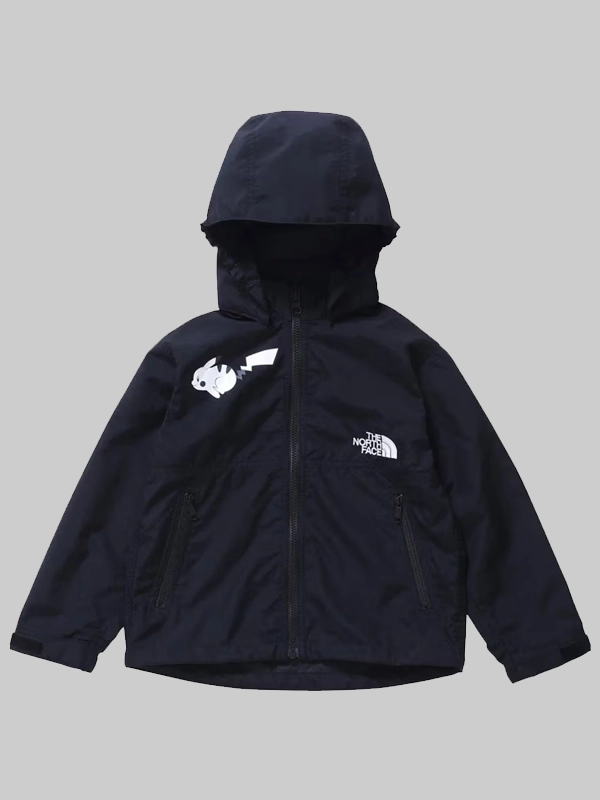 Pokemon The North Face Jacket Black