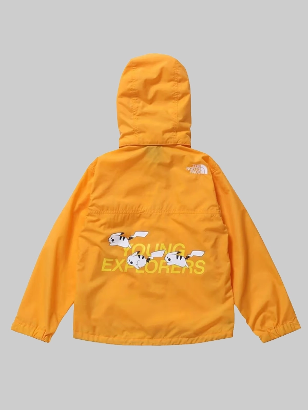 Pokemon The North Face Jacket Yellow