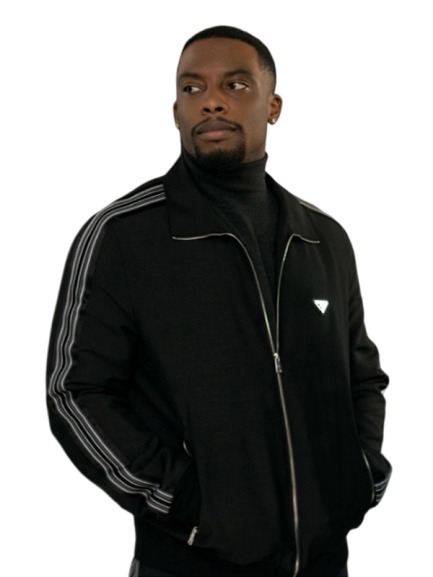 Power Book II Ghost S04 Cane Tejada Black Track Jacket