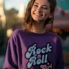 Rock N Roll Girl Sweatshirt