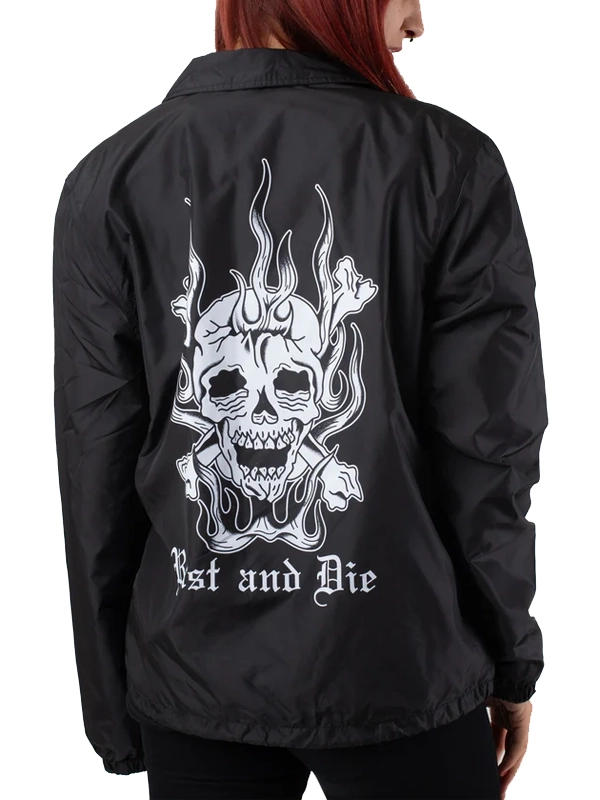 Rust and Die Coach Black Jacket Kublai Khan