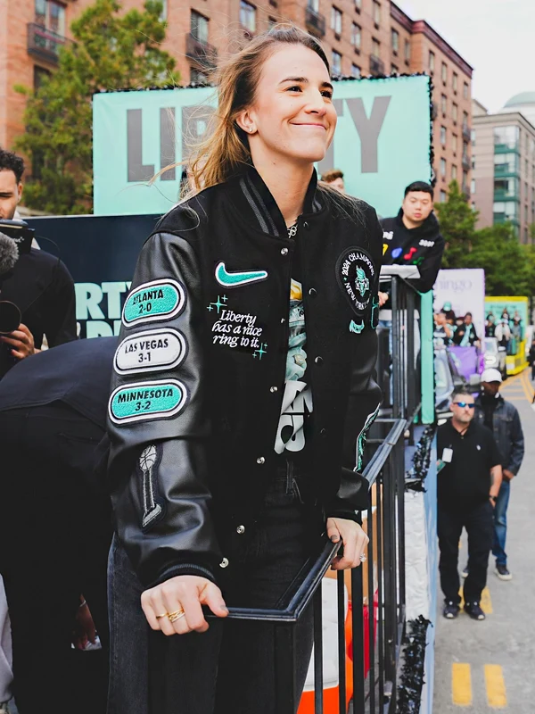 Sabrina Ionescu Liberty Championship Parade Jacket