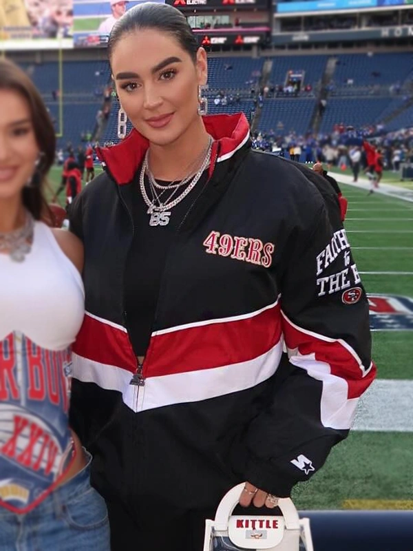 San Francisco 49ers Claire Kittle Faithful to the Bay Jacket