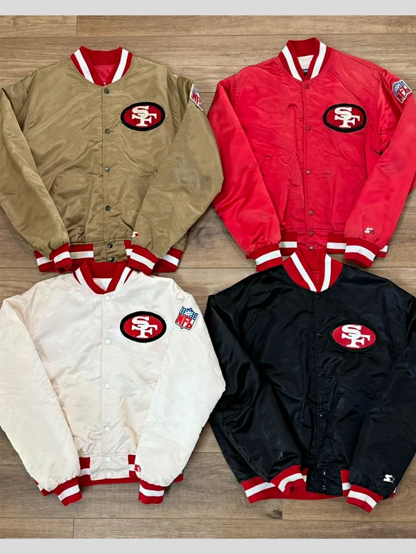 49ers starter pullover jacket best sale