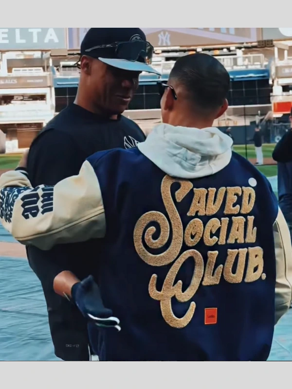 Saved Social Club Daddy Yankee Varsity Jacket