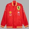 Scuderia Ferrari F1 2024 Team Varsity Bomber Jacket