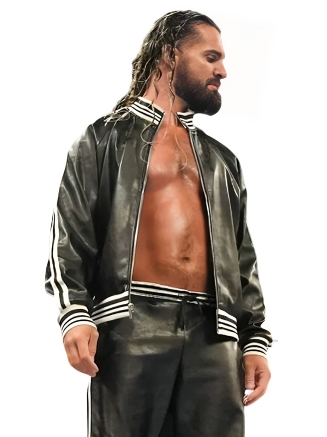 Seth Rollins Leather Jacket