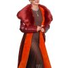 Smile 2 Naomi Scott Faux Fur Leather Coat