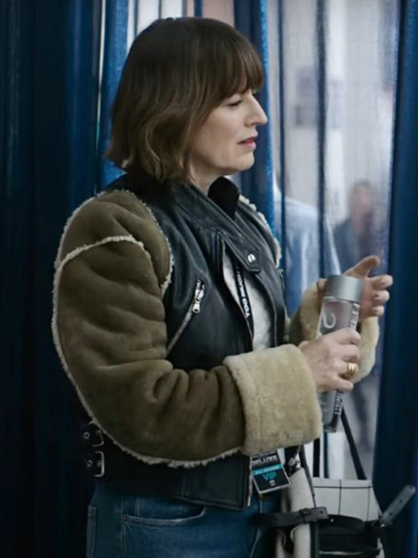 Smile 2 Rosemarie Dewitt Leather Jacket