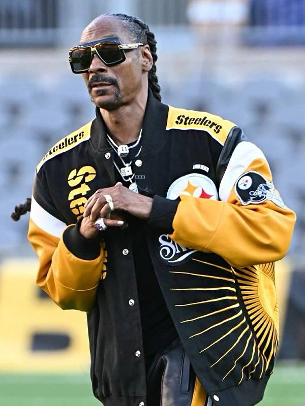 Snoop Dogg Pittsburg Steelers Bomber Jacket