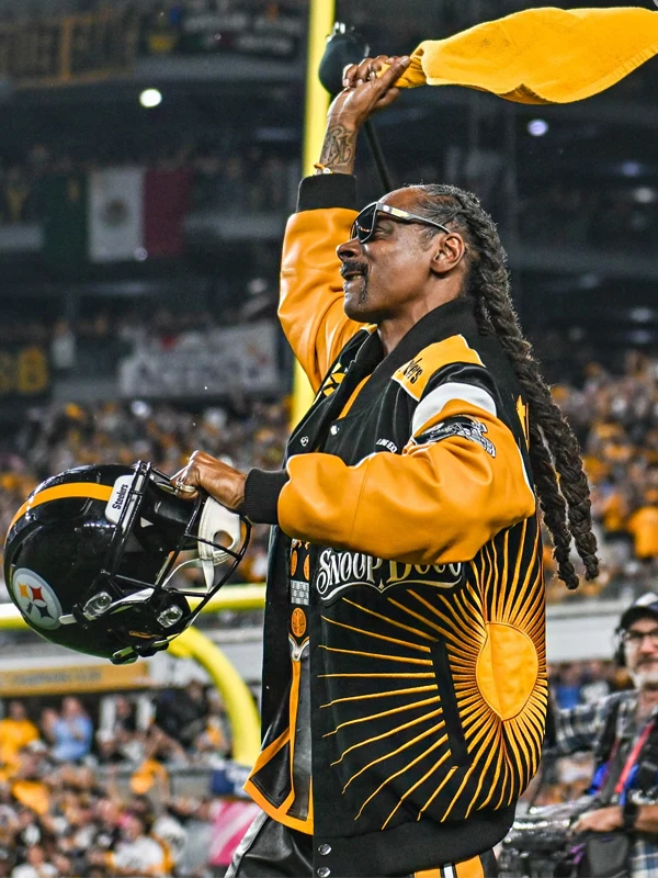 Snoop Dogg Pittsburg Steelers Varsity Jacket