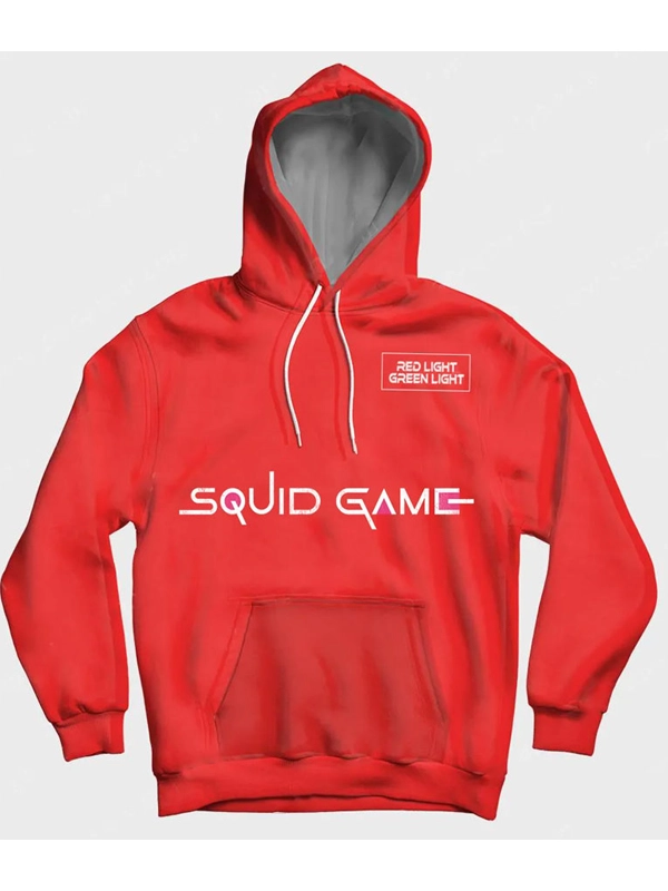 Squid Game Doll Red Light Green Light Hoodie