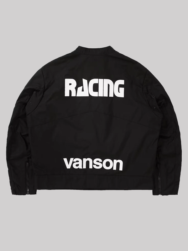 Supreme Vanson Leathers Cordura Black Jacket