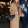 Taylor Swift Brown Long Coat