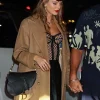 Taylor Swift Brown Polo Coat