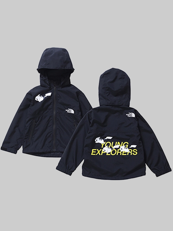 The North Face Pokemon Young Explorers Jacket Black