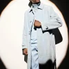 The VOICE S26 SNOOP DOGG BLUE TRENCH COAT