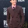 Tom Holland Brown Blazer Coat