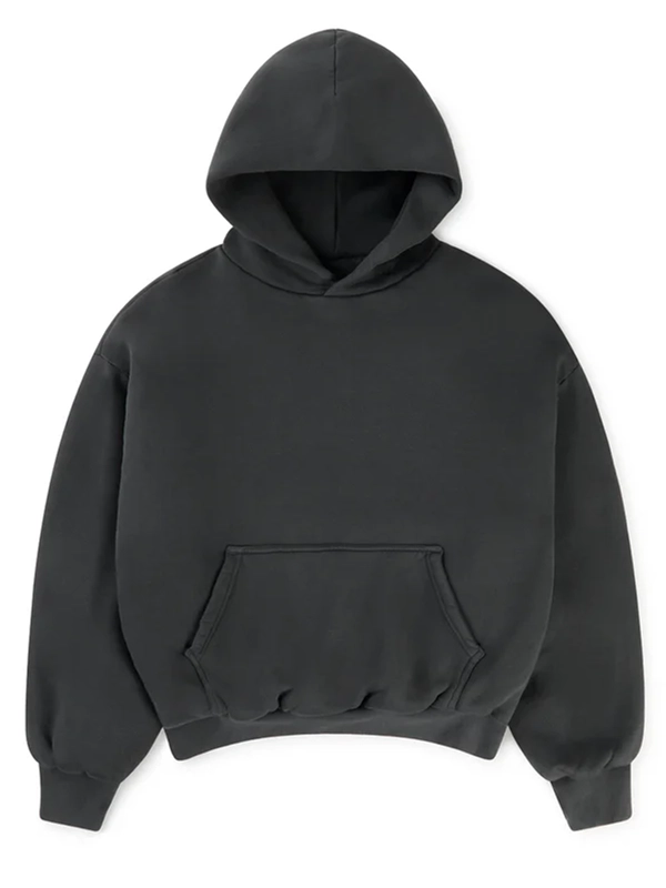 Velour Garments Hoodie Black